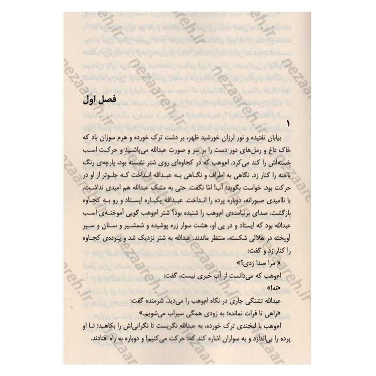 کتاب نامیرا اثر صادق کرمیار