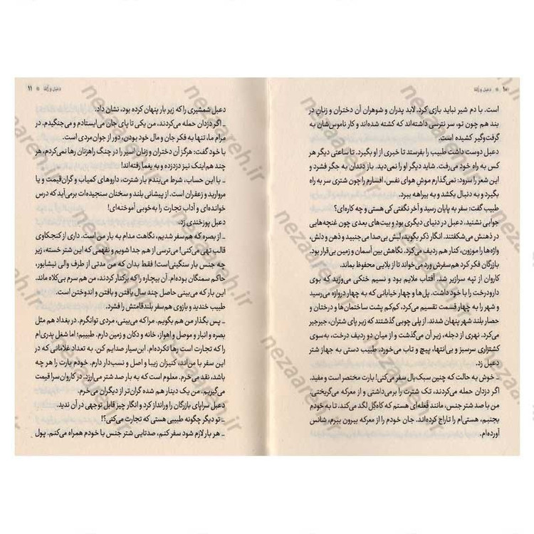 کتاب دعبل و زلفا اثر مظفر سالاری