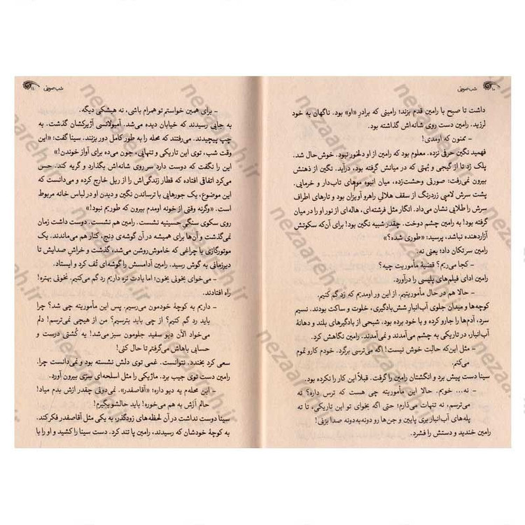کتاب شب صورتی اثر مظفر سالاری