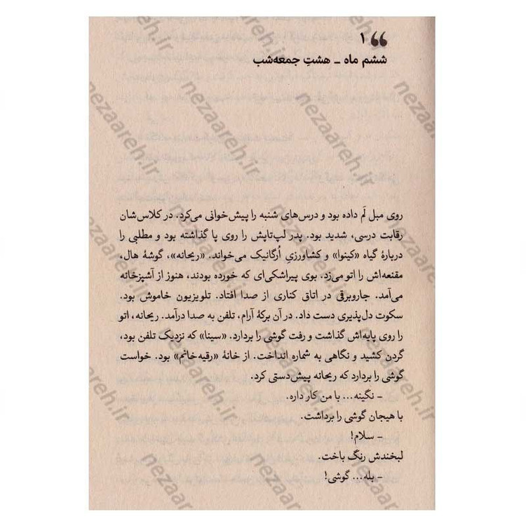 کتاب شب صورتی اثر مظفر سالاری