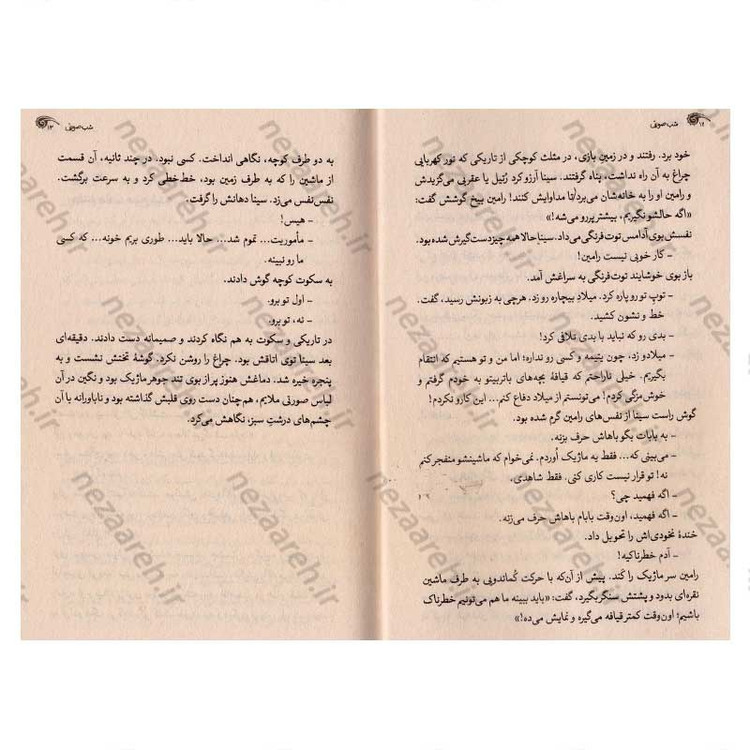 کتاب شب صورتی اثر مظفر سالاری