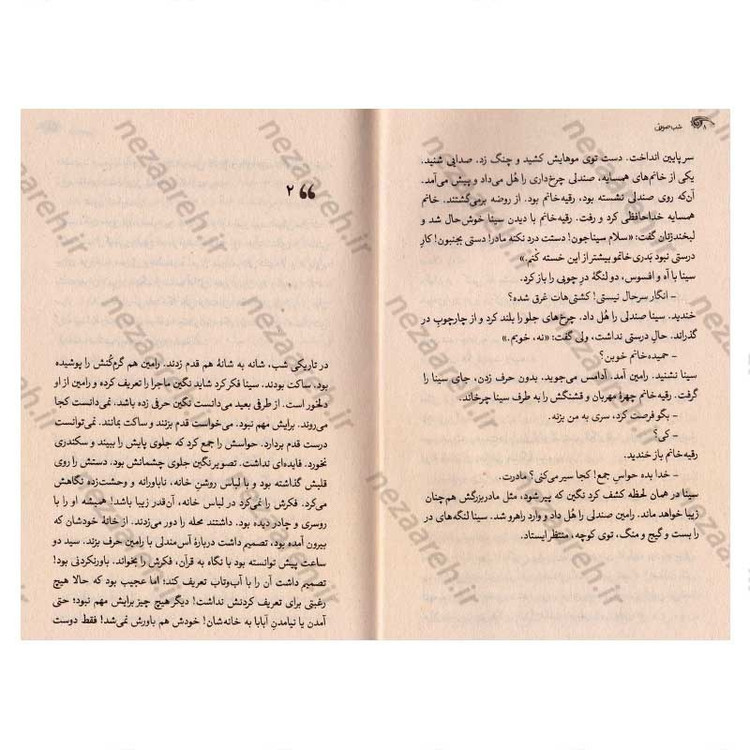 کتاب شب صورتی اثر مظفر سالاری