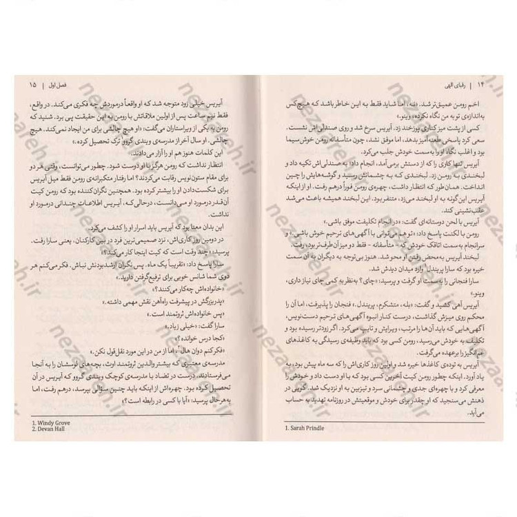 کتاب رقبای الهی اثر ربکا راس انتشارات آزرمیدخت