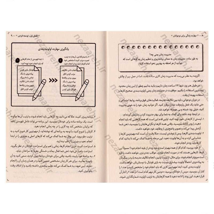 کتاب مهارت های زندگی برای نوجوانان اثر فرن بو