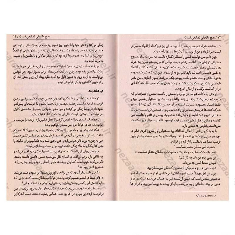 کتاب هیچ ملاقاتی تصادفی نیست اثر هاکان منگوچ