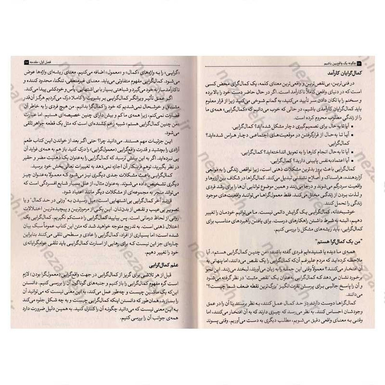 کتاب چگونه کمال گرا نباشیم اثر استفان گایز