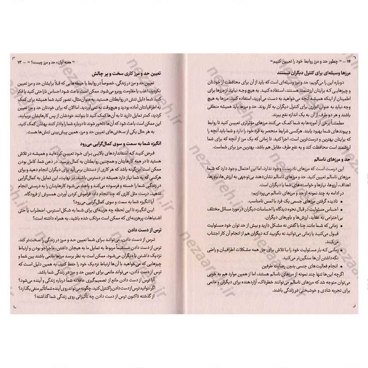 کتاب چطور حد و مرز روابط خود را تعیین کنیم (روابط سالم از مرزهای روشن آغاز می شود) اثر آندری ندلکو