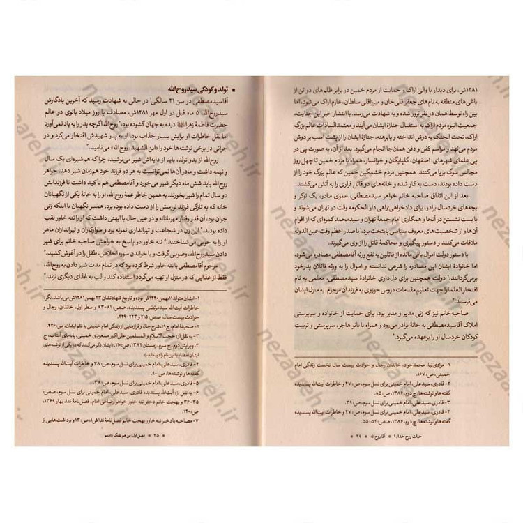 کتاب آقا روح الله (بررسی دوران طلبگی امام خمینی در بستر تاریخ) جلد اول از مجموعه سه جلدی حیات رو خدا