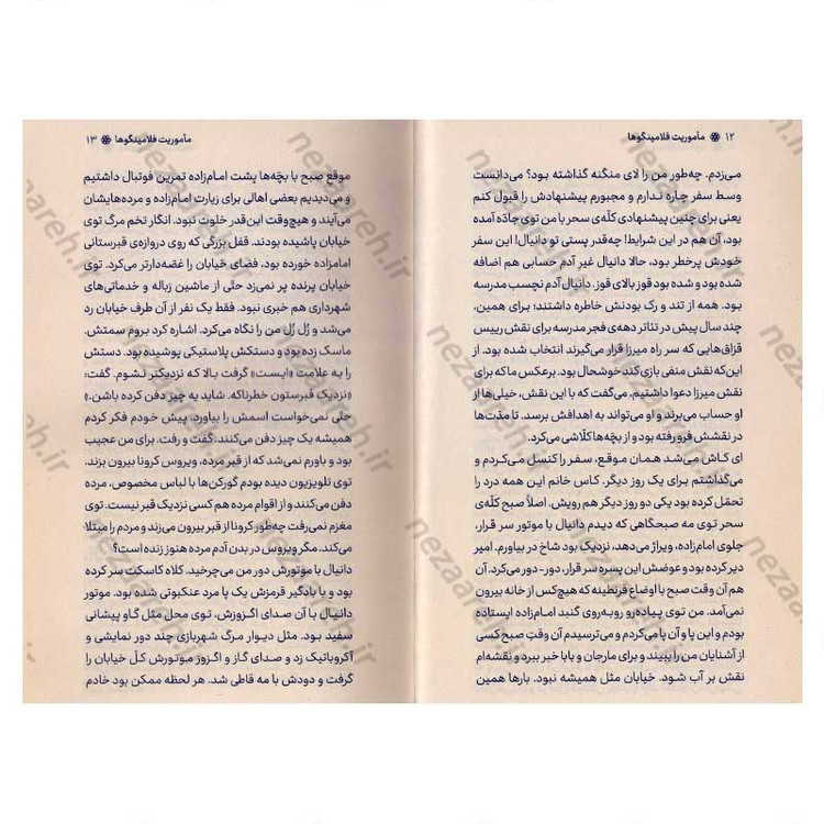 کتاب ماموریت فلامینگو ها اثر طاهره مشایخ