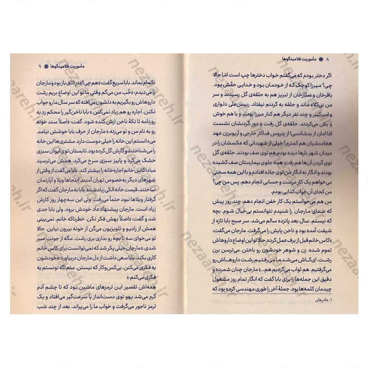 کتاب ماموریت فلامینگو ها اثر طاهره مشایخ