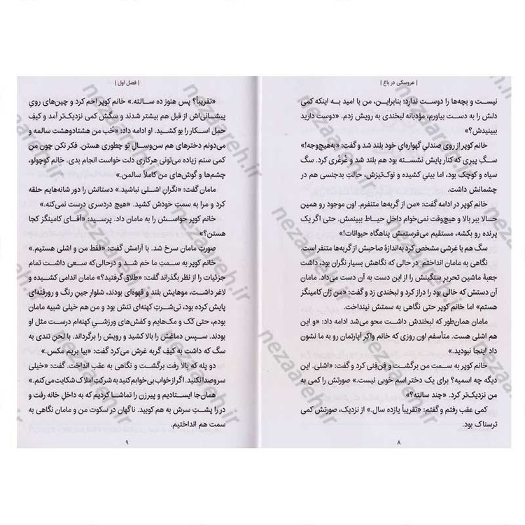 کتاب عروسکی در باغ اثر مری داونینگ هان