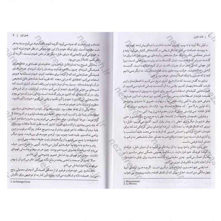 کتاب قلعه مالویل اثر روبر مرل