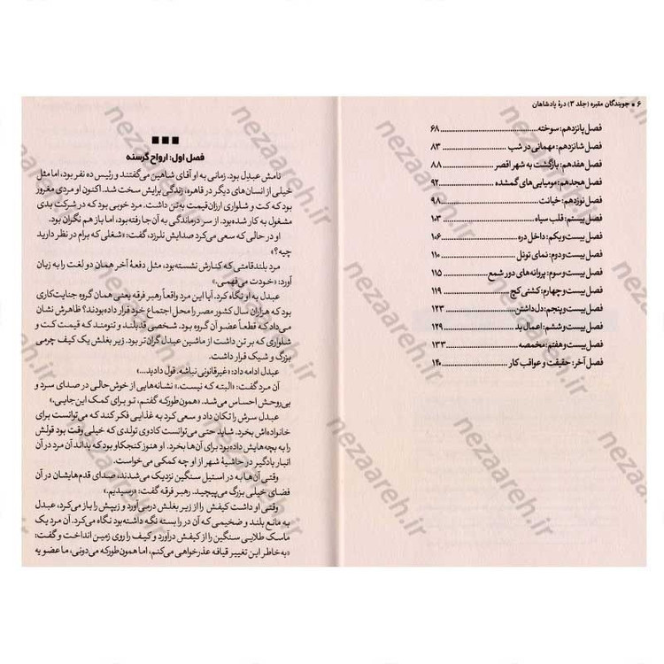 کتاب جویندگان مقبره (جلد سوم) دره پادشاهان اثر مایکل نورثراپ