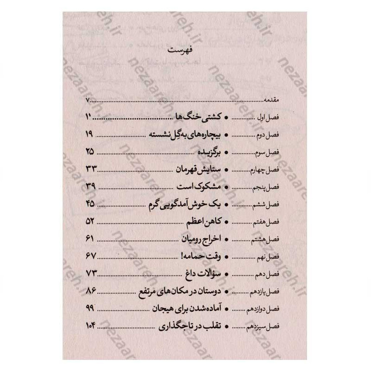 کتاب گورخر گلادیاتور (درگیری با مصریان) اثر گری نورتفیلد
