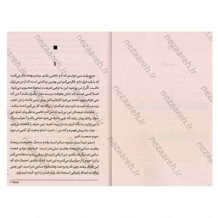 کتاب شینا مایر جلد اول (دختری آن سوی ستاره ها) اثر ال. بی. آن