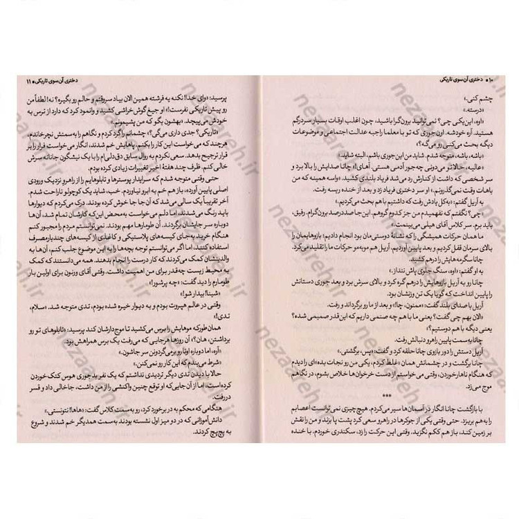کتاب شینا مایر جلد چهارم (دختری آن سوی تاریکی) اثر ال. بی. آن