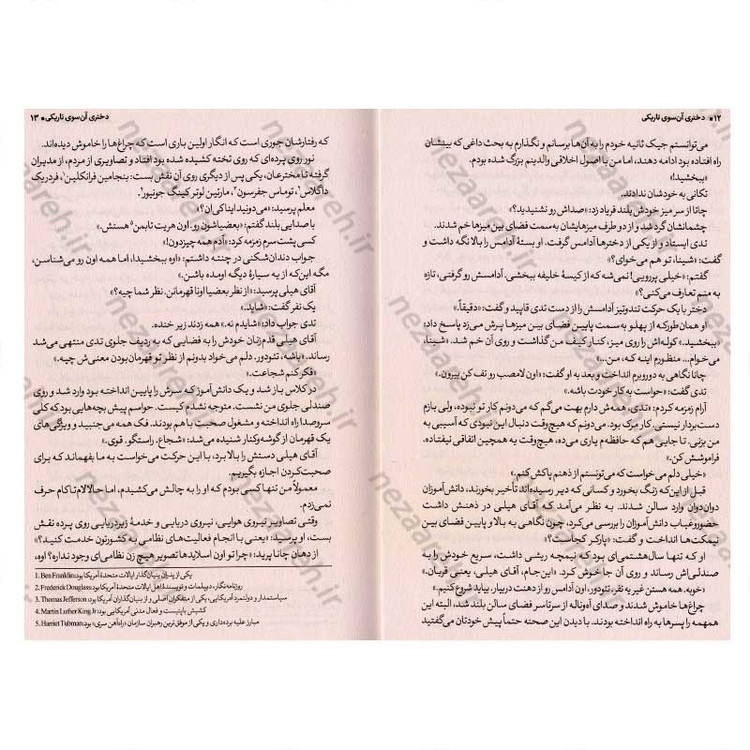 کتاب شینا مایر جلد چهارم (دختری آن سوی تاریکی) اثر ال. بی. آن