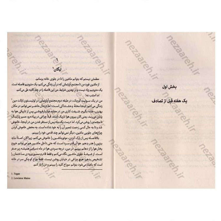کتاب تصادف اثر فریدا مک فادن