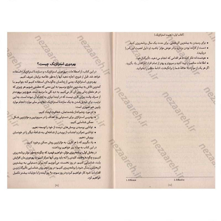 کتاب ذهنیت استراتژیک و کتاب تمرکز قدرتمند (دو اثر در یک کتاب) اثر تیبو موریس