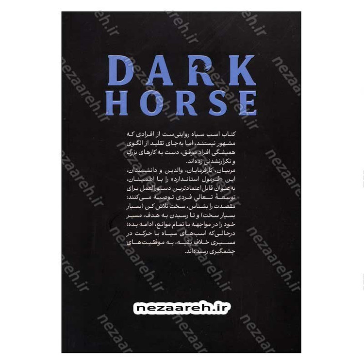 کتاب اسب سیاه (دستیابی به موفقیت چشمگیر از مسیری خلاف همیشه) اثر تاد رز، اگی اگاس