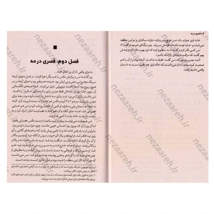 کتاب قصری در مه اثر ایمی افرون