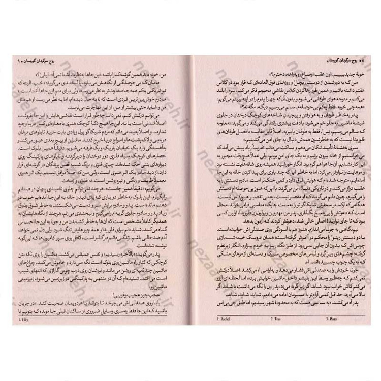 کتاب روح سرگردان گورستان اثر لینزی کری