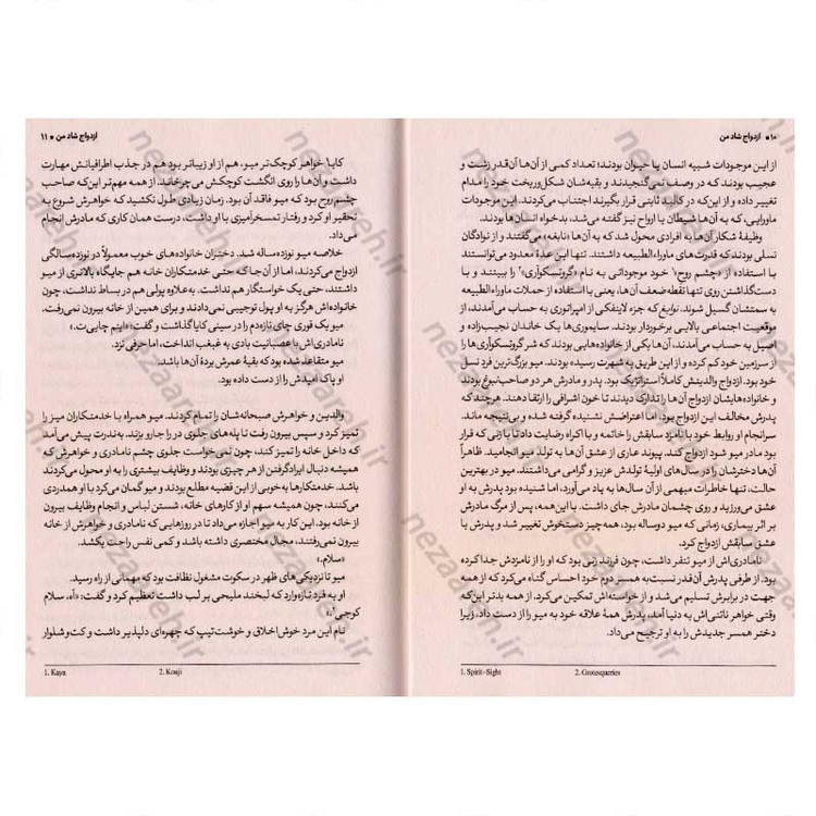کتاب ازدواج شاد من (جلد اول) اثر آکومی آگیتوگی