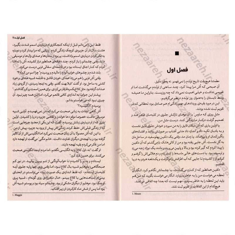 کتاب آن سوی آبی بی کران اثر لارن ولک