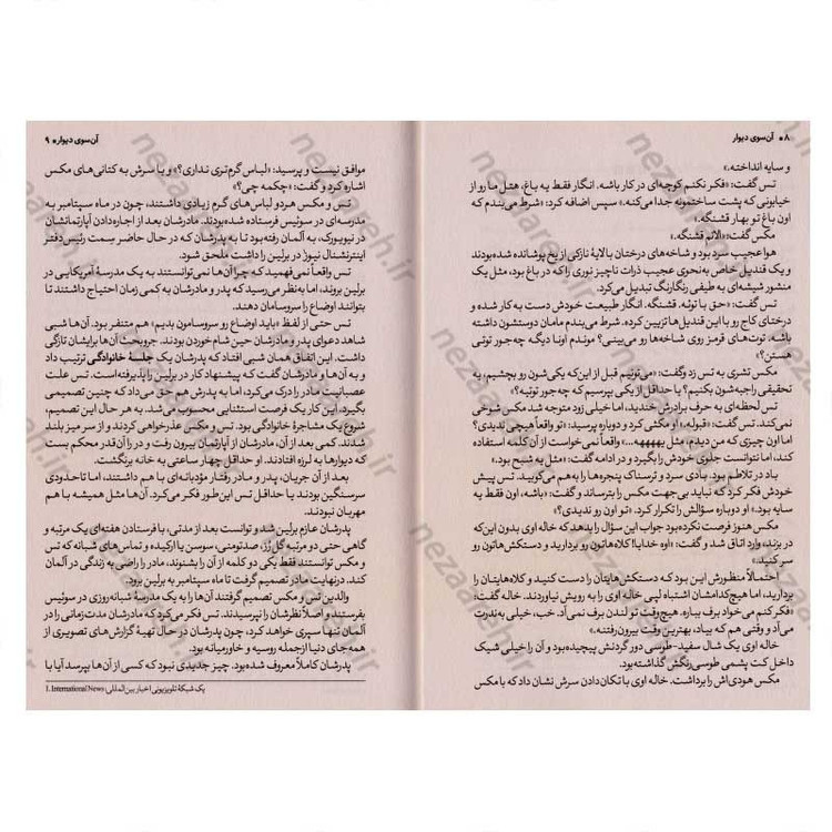 کتاب آن سوی دیوار اثر ایمی افرون