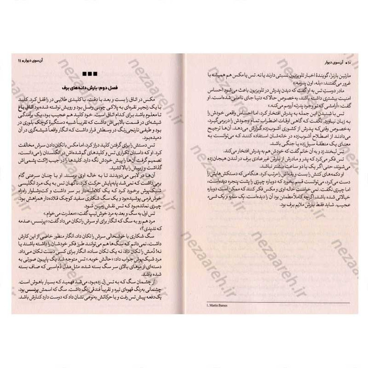 کتاب آن سوی دیوار اثر ایمی افرون
