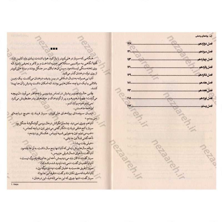 کتاب بوته های وحشی اثر کنت آپل