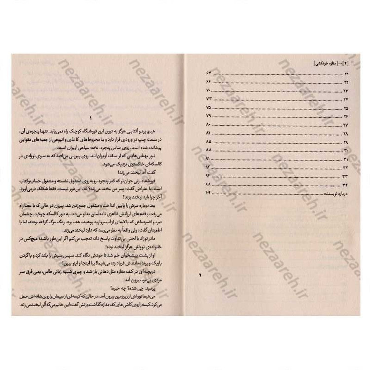 کتاب مغازه خودکشی اثر ژان تولی انتشارات آزاد نشر