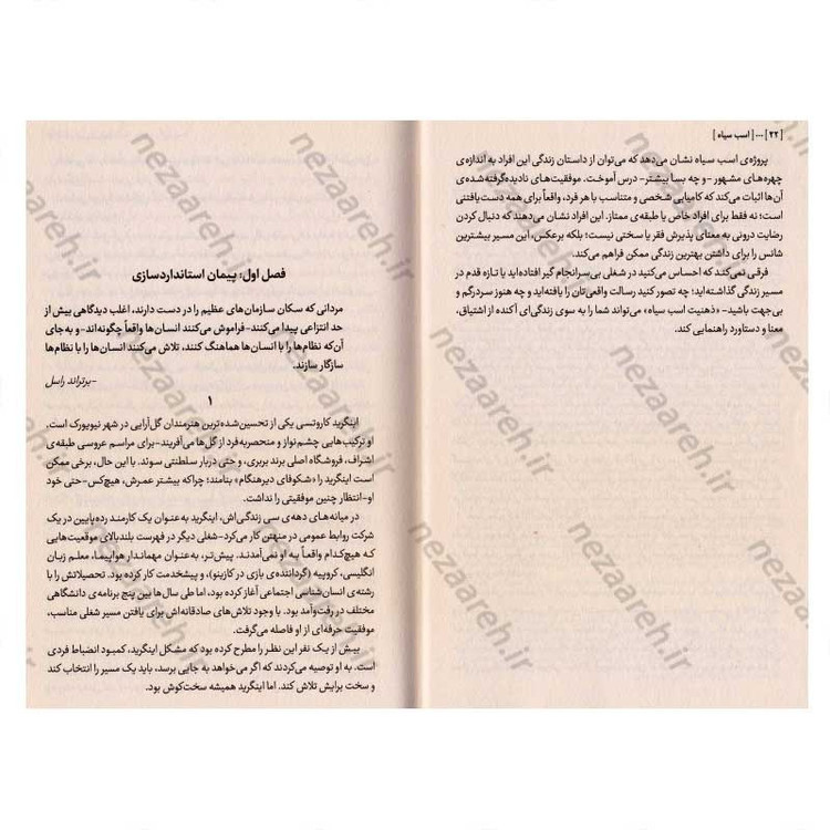 کتاب اسب سیاه (داستان آن هایی که از هیچ جا آمدند و همه چیز را تغییر دادند) اثر تاد رز و اوگی اوگاس