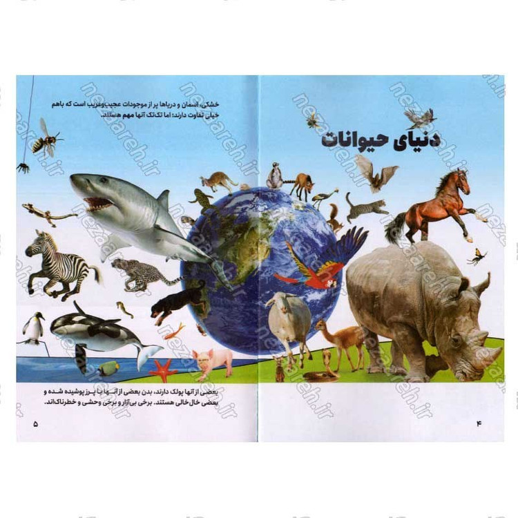 کتاب دانشنامه تصویری حیوانات اثر دورلینگ کیندرزلی