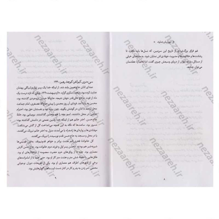 کتاب پرواز پای دماوند اثر محمد حسین علی جان زاده روشن