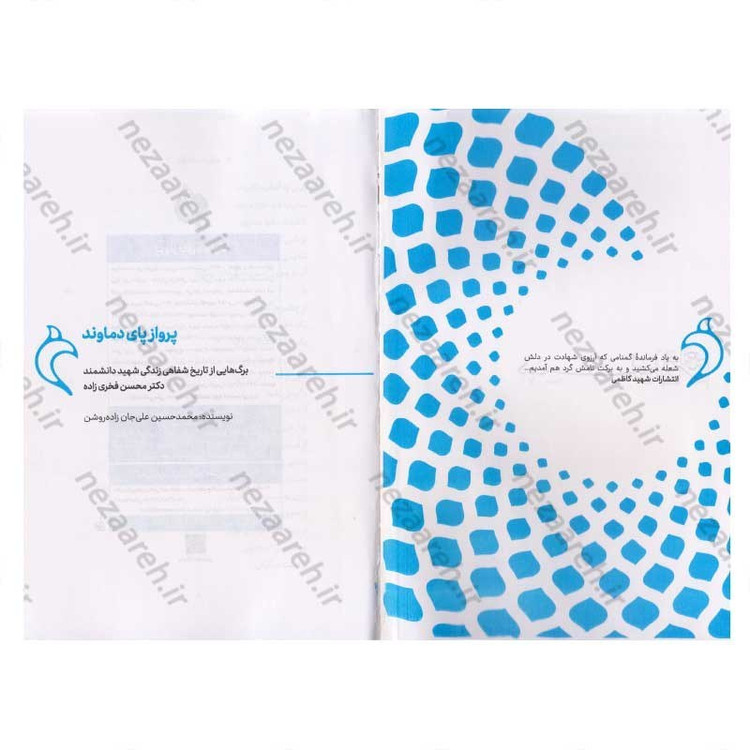کتاب پرواز پای دماوند اثر محمد حسین علی جان زاده روشن