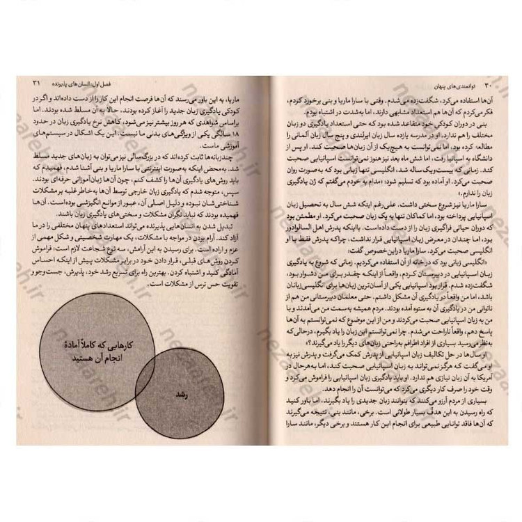 کتاب توانمندی های پنهان (علم دستیابی به موفقیت های بزرگ) اثر آدام گرانت