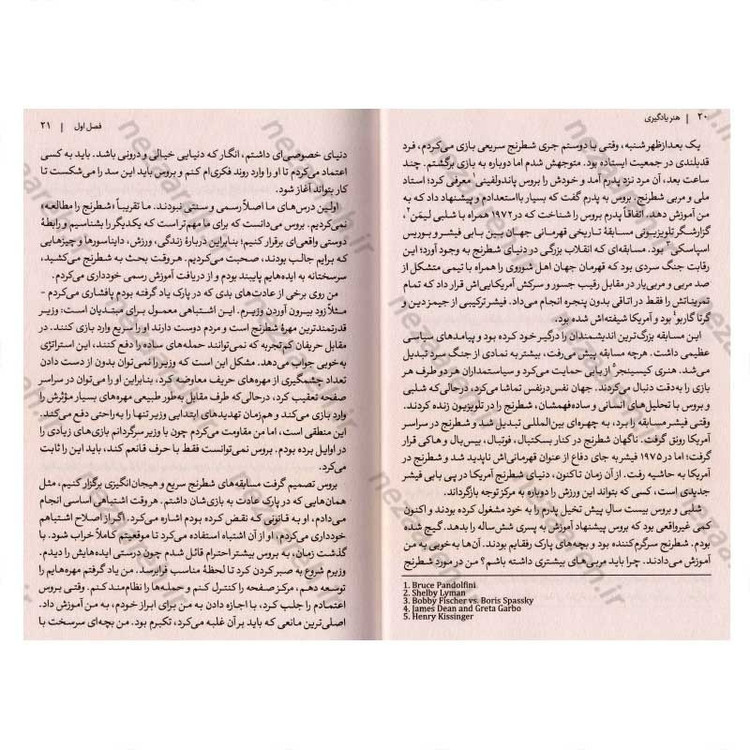 کتاب هنر یادگیری (سفری در مسیر شکوفایی) اثر جاش ویتزکین