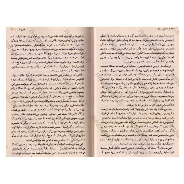 کتاب 12 قانون زندگی (پادزهری برای هرج و مرج) اثر جردن ب. پیترسون