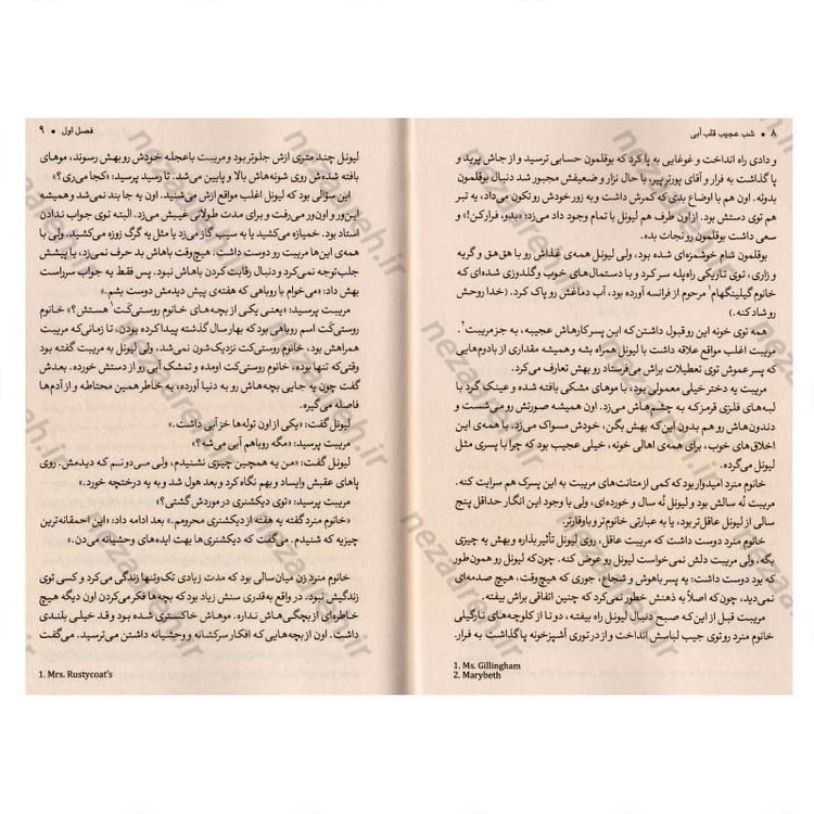 کتاب شب عجیب قلب آبی اثر لارن دیستفانو