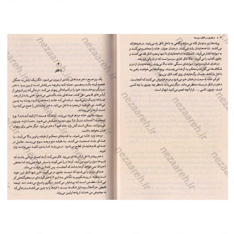کتاب دختری در اتاق در بسته اثر مری دانینگ هان