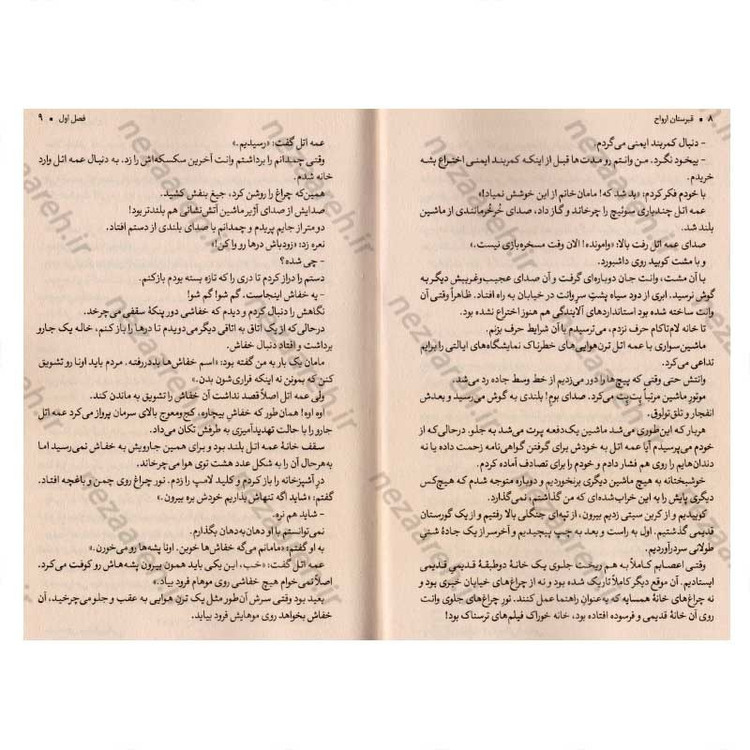 کتاب قبرستان ارواح اثر پگ کرت