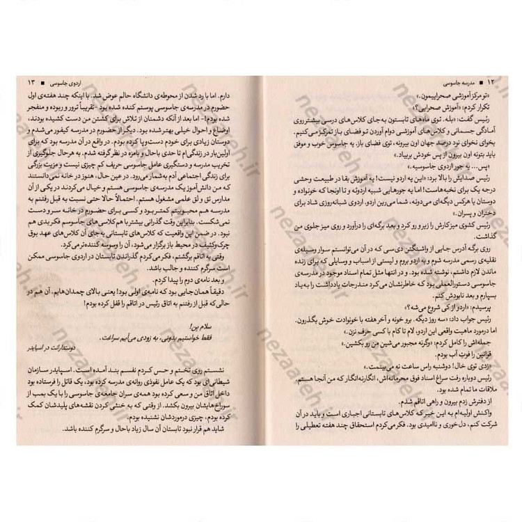 کتاب مدرسه جاسوسی (جلد دوم) اردوی جاسوس اثر استوارت گیبز