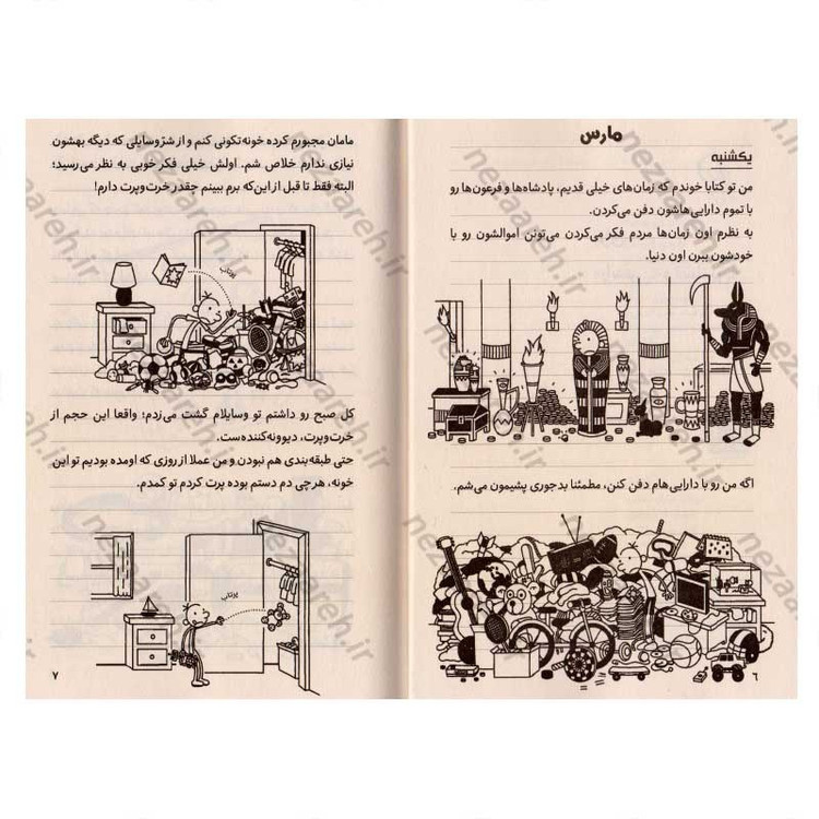کتاب خاطرات یک بچه ی شگفت انگیز (ارثیه ی ویرانگر) اثر جف کینی