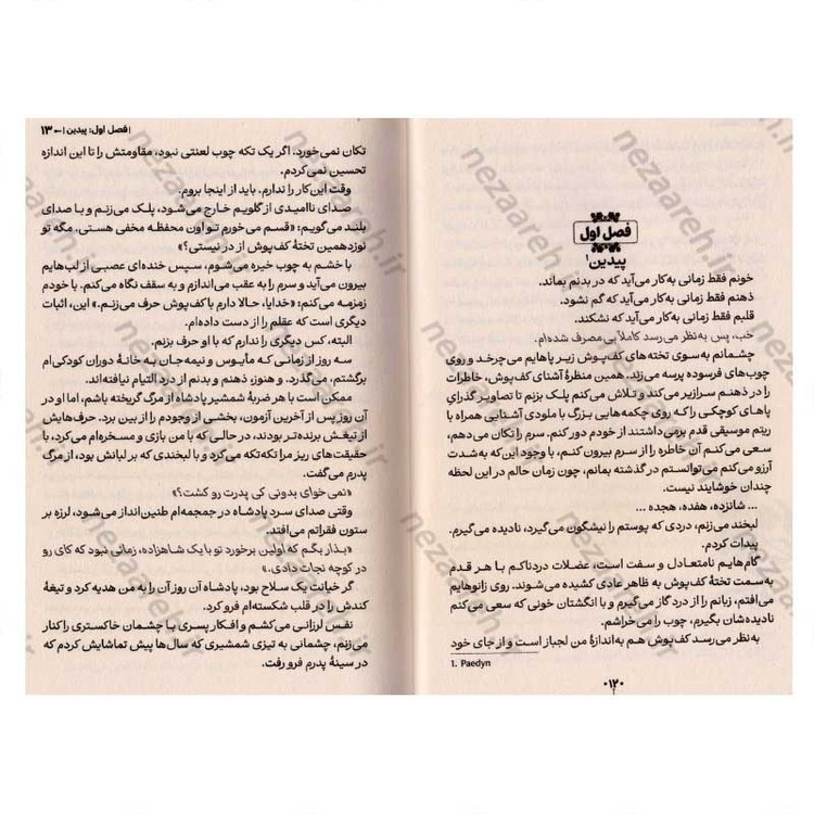 کتاب بی پروا اثر لورن رابرتس