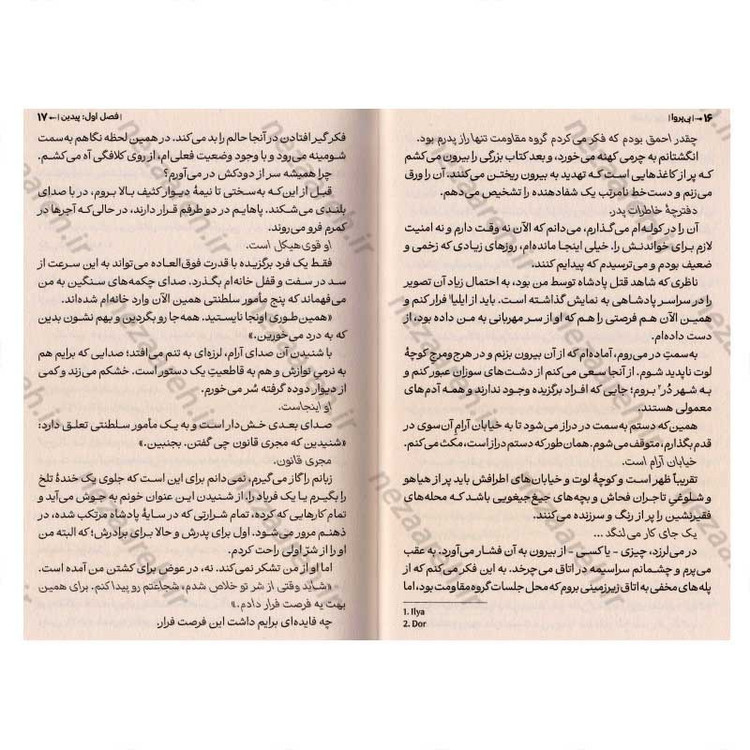 کتاب بی پروا اثر لورن رابرتس