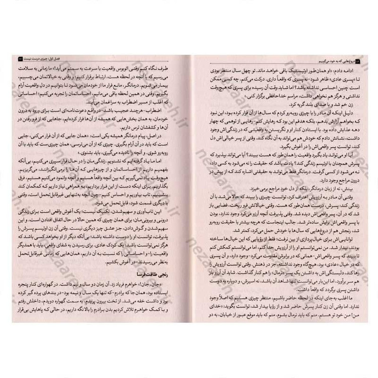 کتاب دروغ هایی که به خود می گوییم (پایان دادن به فریب های شخصی و آغاز زیستن با حقیقت) اثر جان فردریکسون