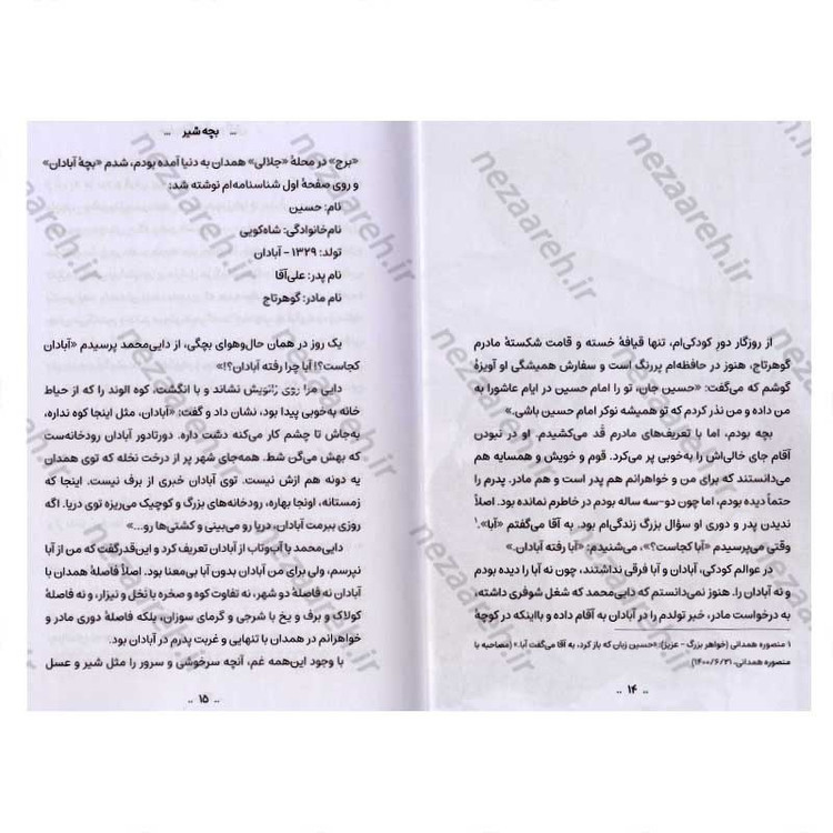 کتاب میاندار گود آب و آتش (زندگینامه داستانی سرلشکر شهید حاج حسین همدانی) اثر حمید حسام