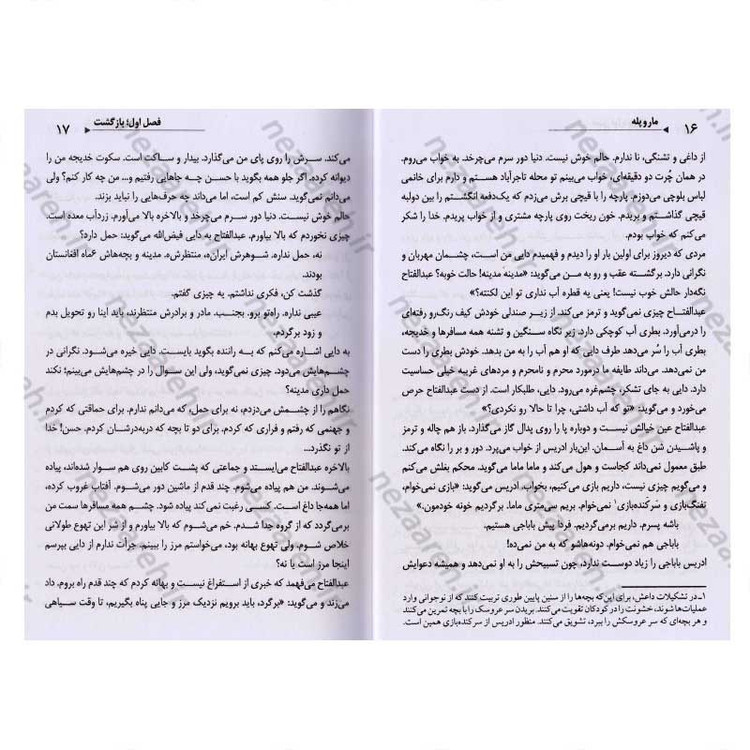 کتاب مار و پله (داستان زندگی ادمین کانال داعش در ایران) اثر فائقه میر صمدی