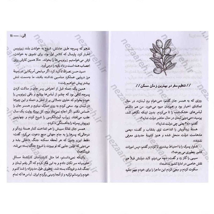 کتاب الی (سفرنامه شامات و حدود سرزمین های اشغالی) اثر فائضه غفار حدادی